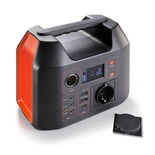 Powerstation (300W) voor Camping, Camper & Outdoor Gebruik