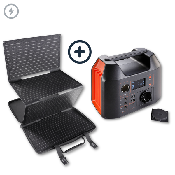 Powerstation + 60W Zonnepaneel