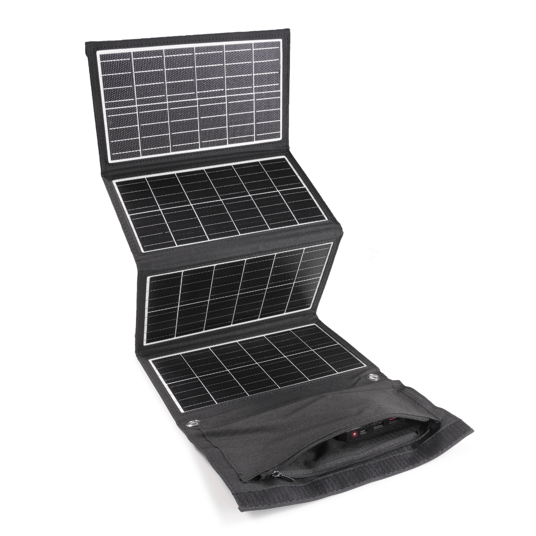 Powerbank + 30W Zonnepaneel