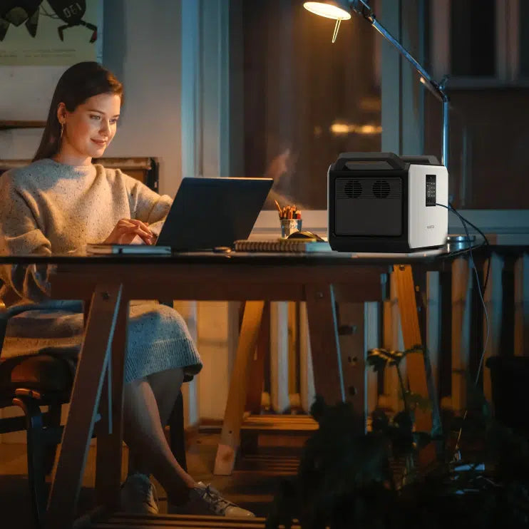 Draagbare Thuisbatterij & Powerunit voor Camper, Caravan & Back-Up Stroom